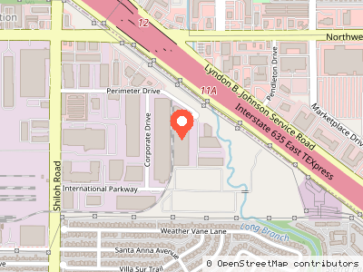 12750 Perimeter — Location map