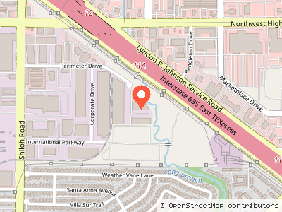 12770 Perimeter Bldg. B — Location map
