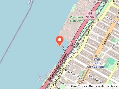 135th St Marine Transfer Station — Location map