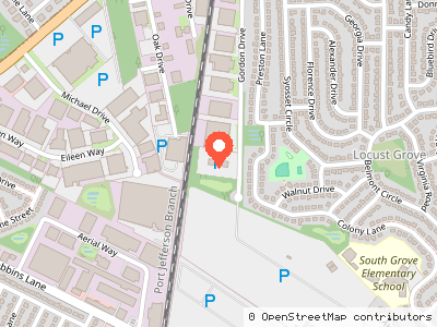 140 Gordon Drive — Location map