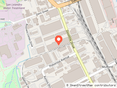 1501 Doolittle Drive — Location map