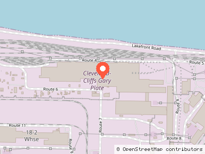 160"/210" Plate Mill — Location map