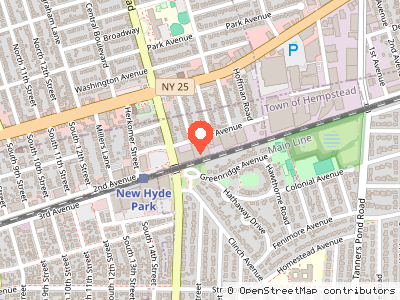 1600 Plaza Avenue — Location map