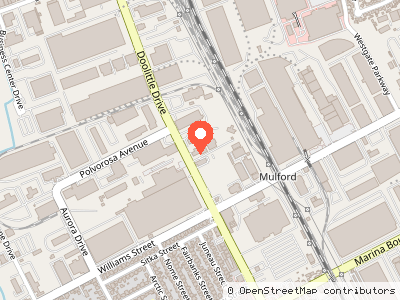 1616 Doolittle Drive — Location map