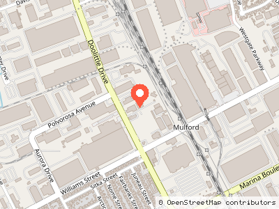 1618 Doolittle Drive — Location map