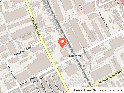 1620 Doolittle Drive — Location map