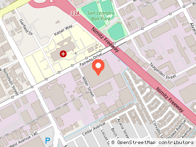 1700 Fairway Drive — Location map