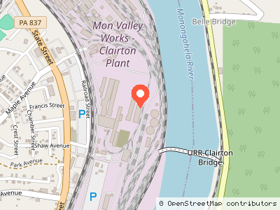 18" Mill — Location map