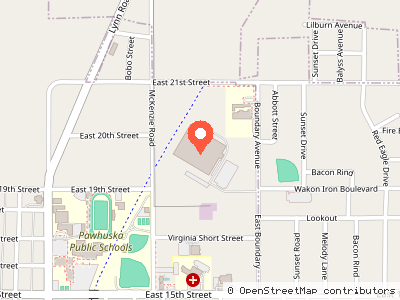 1901 E. Boundary — Location map