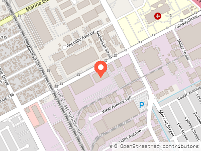 1934 Fairway Drive — Location map
