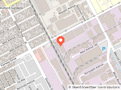1940 Fairway Drive — Location map