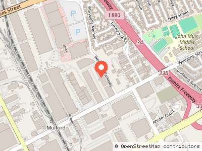 1954-1958 Williams Street — Location map