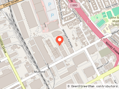 1964 Williams Street — Location map