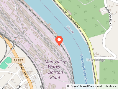 1B Belt — Location map