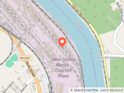 1D Belt — Location map
