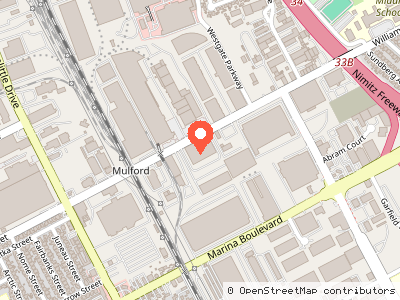 2001 Williams Street — Location map