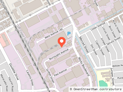 2031 Burroughs Avenue — Location map