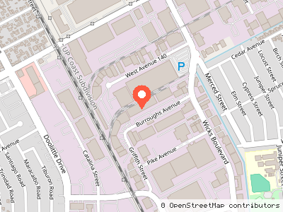 2055 Burroughs Avenue — Location map