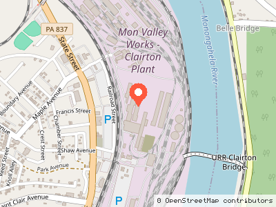 21" Mill — Location map