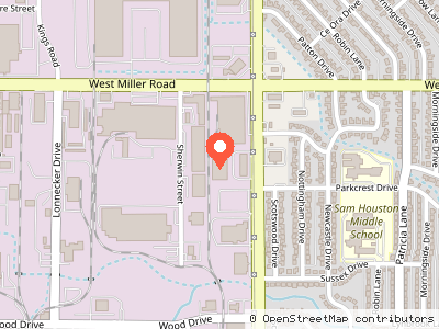 2159 & 2179 Shiloh Bldg. B — Location map