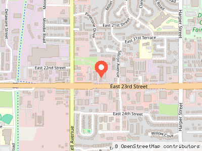 23rd Street Advantage Storage — Location map