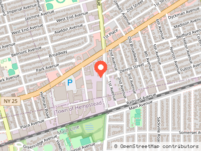 25 South Denton Ave — Location map