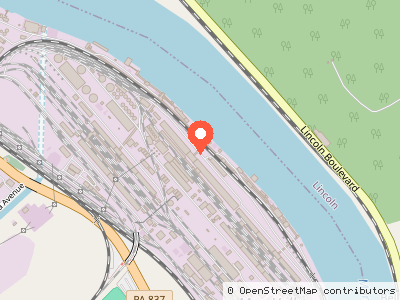 2B1 Belt — Location map