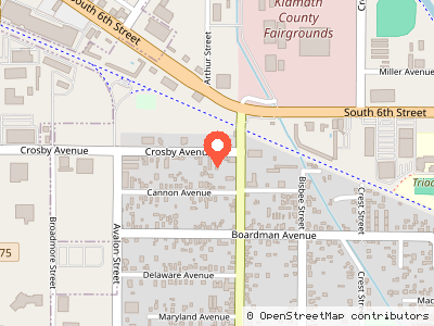 3304 Crosby — Location map