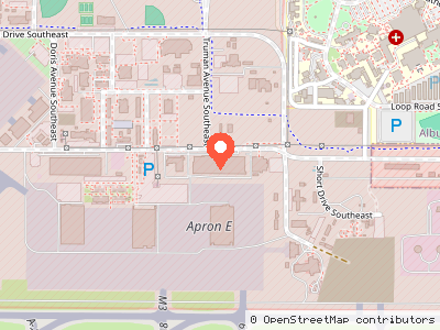 377th Logistics Support — Location map