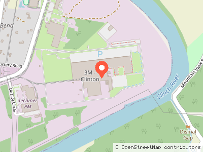 3M - Clinton — Location map