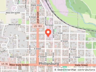 3rd Street Storage — Location map