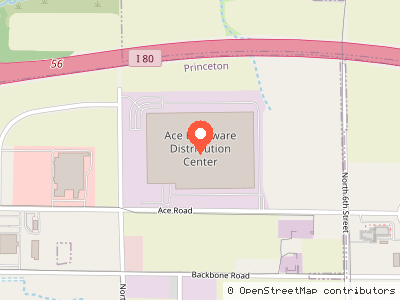 Ace Hardware Distribution Center — Location map