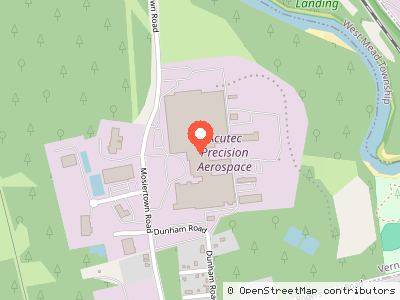 Acutec Aerospace — Location map