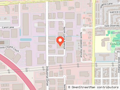 Adams Magnetic Products Co — Location map