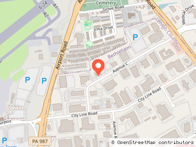 Adams Outdoor — Location map