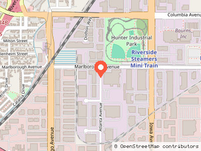 ADI Global Distribution - Riverside — Location map