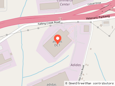 adidas DC1 — Location map