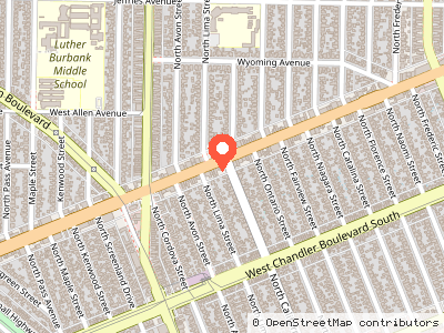 Affordable Quality Moving and Storage — Location map