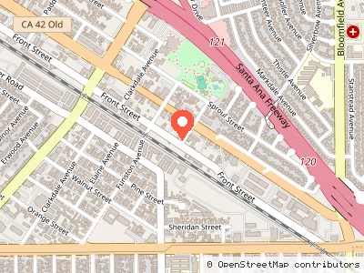 AG Moving & Storage — Location map