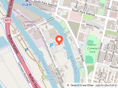 Agway Elevator — Location map