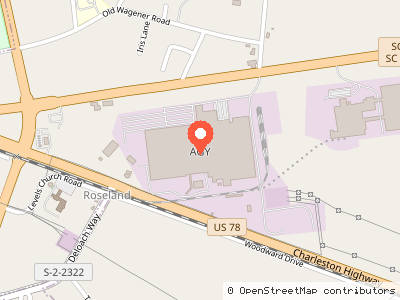 AGY — Location map