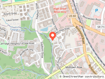 AHEPA Hall — Location map