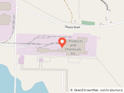 Air Products and Chemicals Inc — Location map