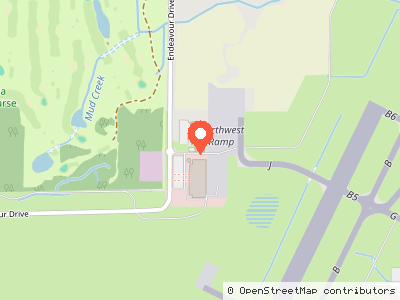 Air Wisconsin Warehouse — Location map