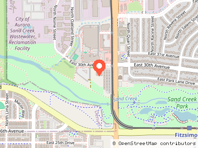 AirCare Colorado Vehicle Emissions Testing Station — Location map
