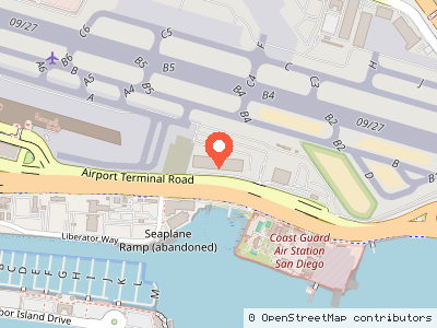 Airline Support Building — Location map