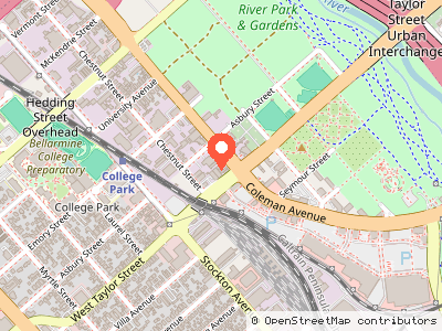 Airport Express Rent-A-Car — Location map