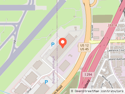 Airport Maintenance Complex (AMC) — Location map