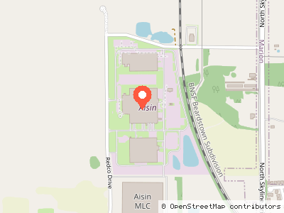 Aisin Manufacturing Illinois — Location map