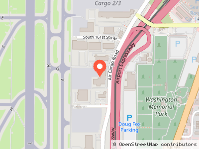 Alaska Airlines Cargo — Location map